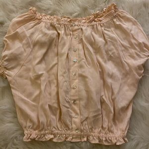 Ruffled blouse
